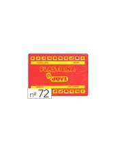 PLASTILINA JOVI 72 ROJO UD. TAMAÑO GRANDE 2