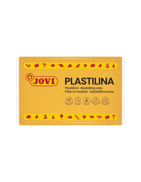 PLASTILINA JOVI 72 AMARILLO OSCURO UD. TAMAÑO GRANDE