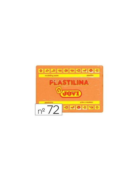 PLASTILINA JOVI 72 NARANJA UD. TAMAÑO GRANDE