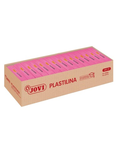 PLASTILINA JOVI 72 ROSA UD. TAMAÑO GRANDE