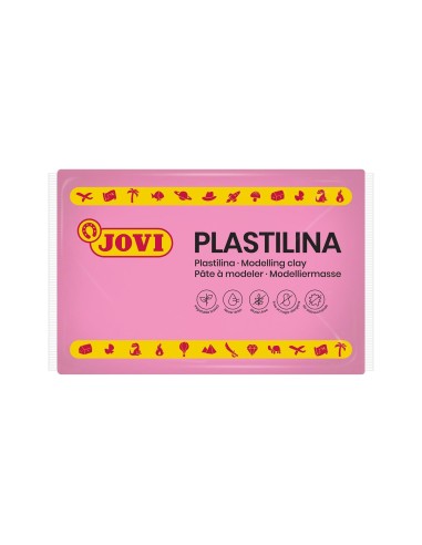 PLASTILINA JOVI 72 ROSA UD. TAMAÑO GRANDE
