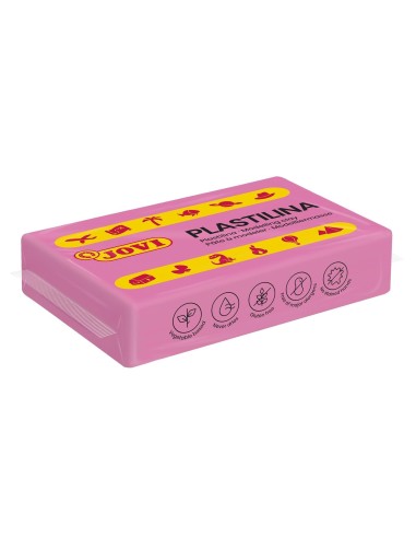 PLASTILINA JOVI 72 ROSA UD. TAMAÑO GRANDE