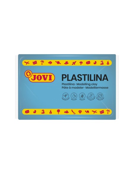 PLASTILINA JOVI 72 AZUL CLARO UD. TAMAÑO GRANDE