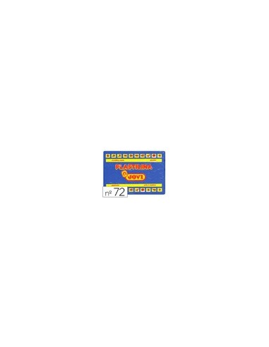 PLASTILINA JOVI 72 AZUL OSCURO UD. TAMAÑO GRANDE
