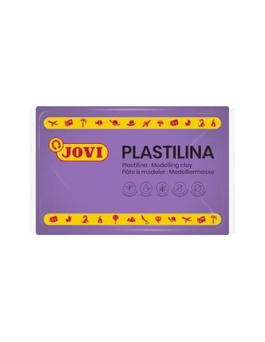 PLASTILINA JOVI 72 LILA UD. TAMAÑO GRANDE