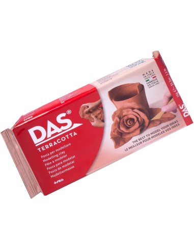 PASTA DAS TERRACOTA MODELAR SECA SIN COCCION 1000 GR