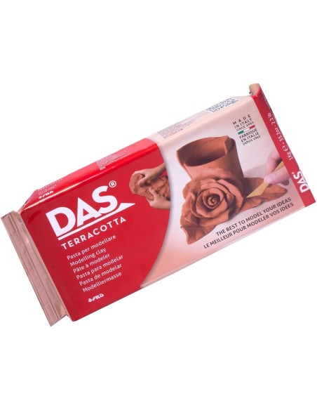 PASTA DAS TERRACOTA MODELAR SECA SIN COCCION 1000 GR