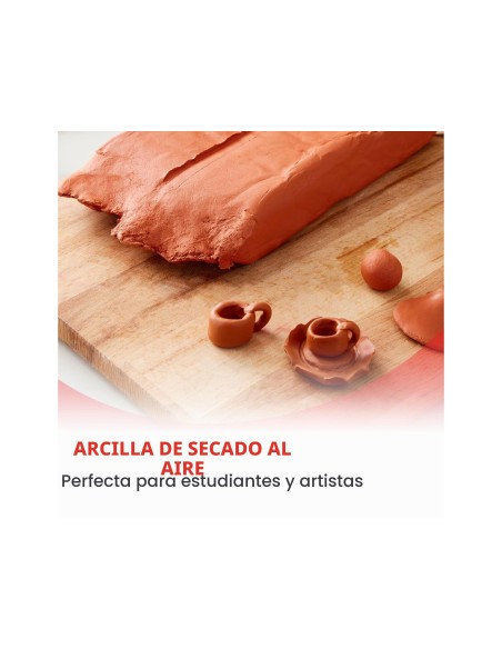 PASTA DAS TERRACOTA MODELAR SECA SIN COCCION 1000 GR