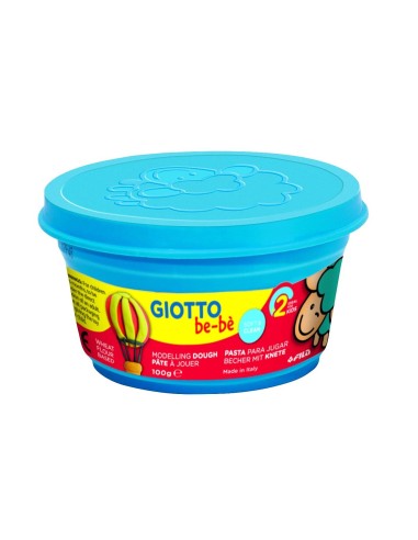 PASTA MODELAR GIOTTO BEBE PACK 3 COL.SURT. DERMATOLOGICAMENTE TESTADA