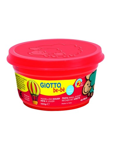 PASTA MODELAR GIOTTO BEBE PACK 3 COL.SURT. DERMATOLOGICAMENTE TESTADA