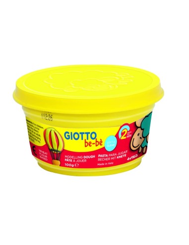 PASTA MODELAR GIOTTO BEBE PACK 3 COL.SURT. DERMATOLOGICAMENTE TESTADA