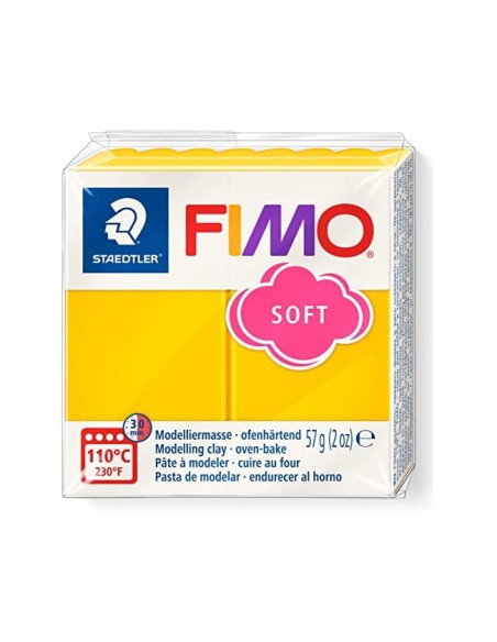 PASTA STAEDTLER FIMO SOFT 56 GR COLOR NARANJA