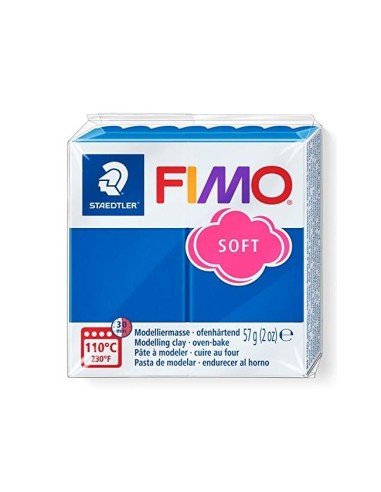 PASTA STAEDTLER FIMO SOFT 56 GR COLOR AZUL