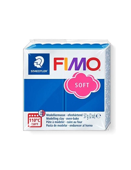PASTA STAEDTLER FIMO SOFT 56 GR COLOR AZUL