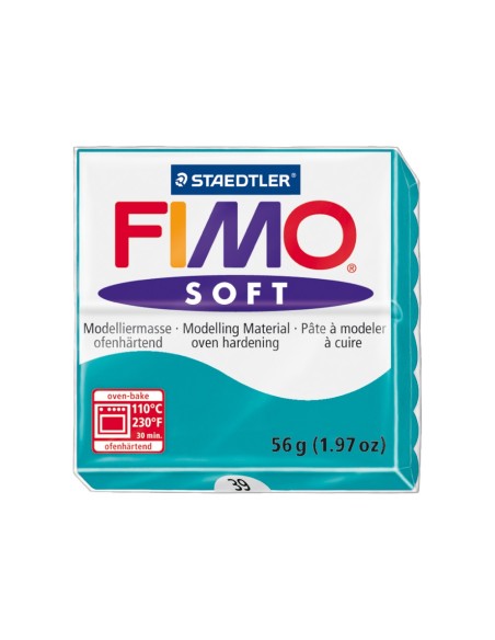 PASTA STAEDTLER FIMO SOFT 56 GR COLOR VER MENTA