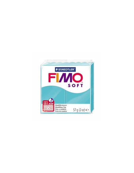 PASTA STAEDTLER FIMO SOFT 56 GR COLOR VER MENTA