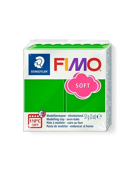 PASTA STAEDTLER FIMO SOFT 56 GR COLOR VER TROPICAL
