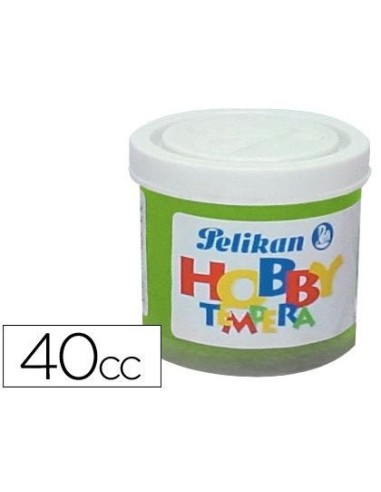 TEMPERA HOBBY 40 CC VERDE AMARILLO -N.155