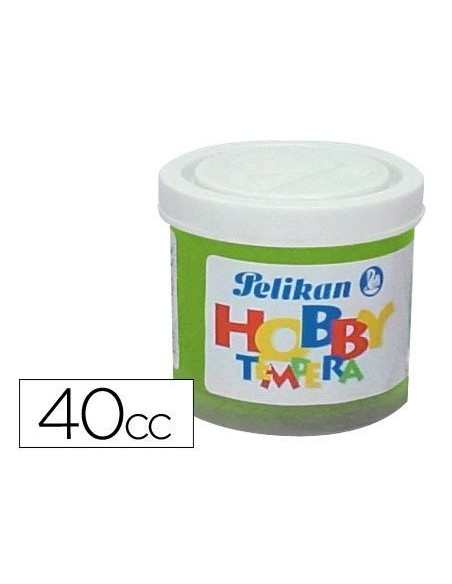 TEMPERA HOBBY 40 CC VERDE AMARILLO -N.155