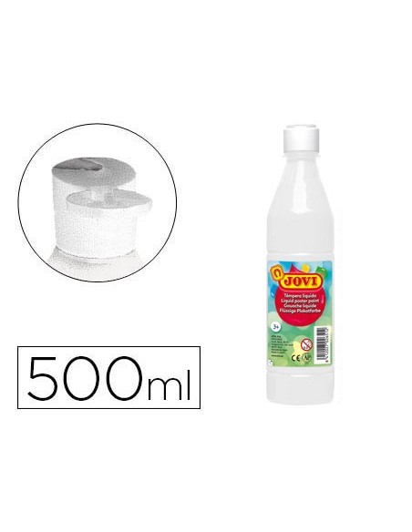 TEMPERA LIQUIDA JOVI 500 CC BLANCO
