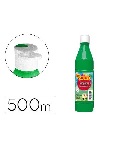TEMPERA LIQUIDA JOVI 500 CC VER MEDIO