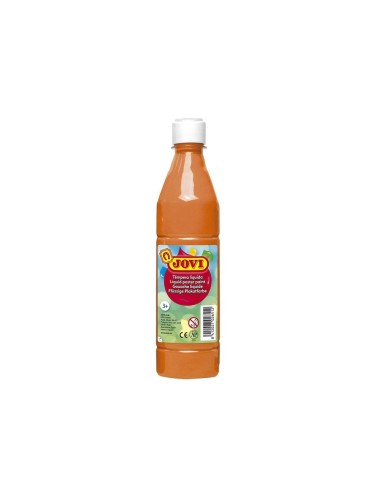 TEMPERA LIQUIDA JOVI 500 CC NARANJA