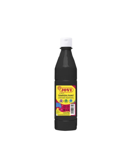 TEMPERA LIQUIDA JOVI 500 CC NEGRO