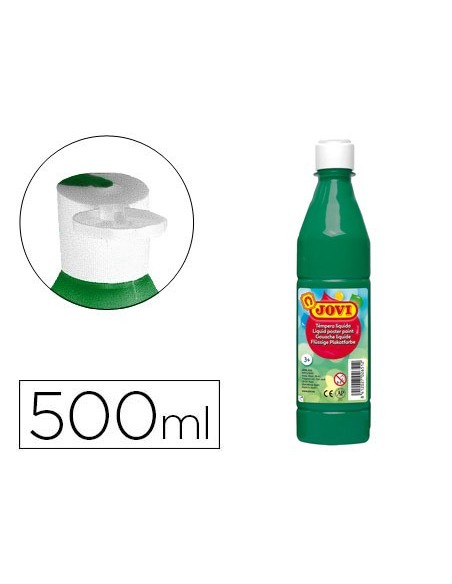 TEMPERA LIQUIDA JOVI 500 CC VER OSCURO