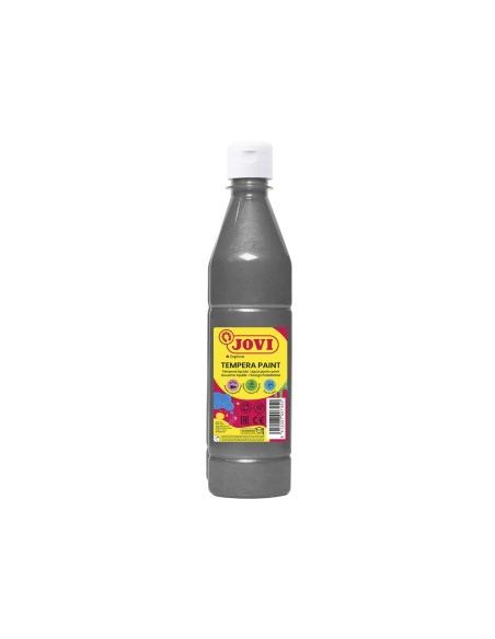 TEMPERA LIQUIDA JOVI 500 CC PLATA