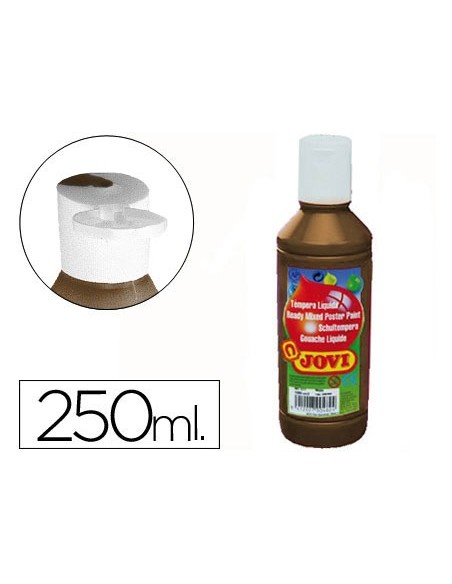 TEMPERA LIQUIDA JOVI 250 ML MARRON
