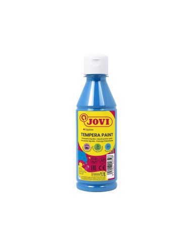 TEMPERA LIQUIDA JOVI 250 ML AZUL CYAN