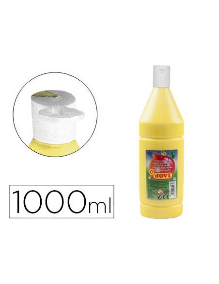 TEMPERA LIQUIDA JOVI 1000 CC AMARILLO CLARO