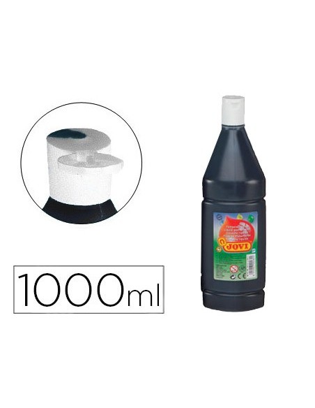 TEMPERA LIQUIDA JOVI 1000 CC NEGRO