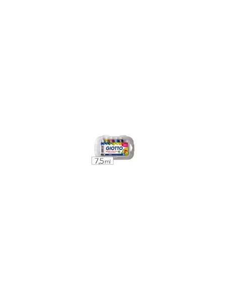 TEMPERA GIOTTO 7,5 ML 5 COLORES SURTIDOS