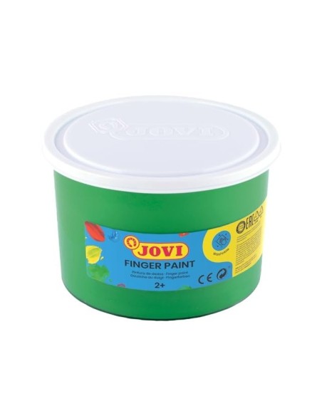 PINTURA A DEDOS JOVI 500 CC VERDE