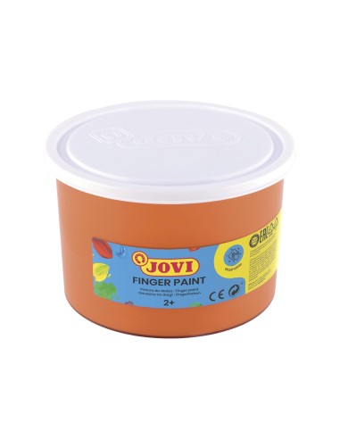PINTURA A DEDO JOVI 500 CC NARANJA