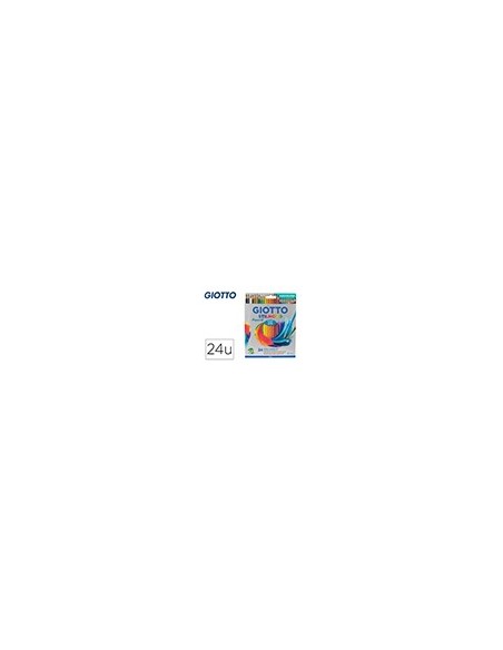 LAPICES DE COLORES GIOTTO STILNOVO ACUARELABLES CAJA DE 24 COLORES