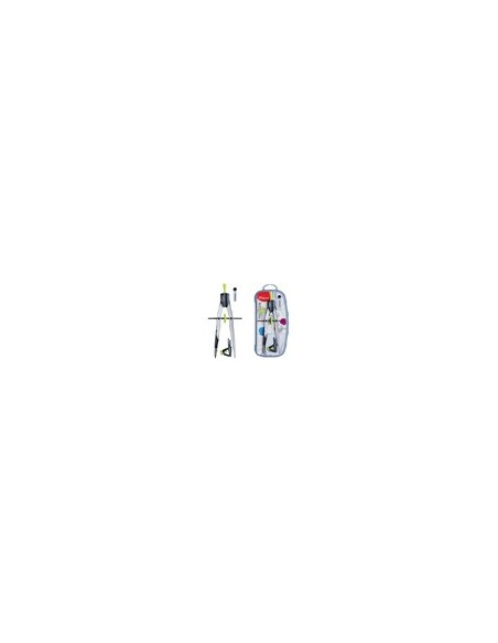 COMPAS MAPED 291010 C/BIGOTERA ABRAZADERA Y ESTUCHE MINAS