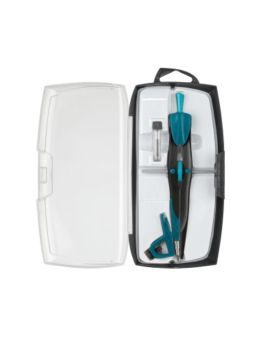 COMPAS MAPED 291010 C/BIGOTERA ABRAZADERA Y ESTUCHE MINAS