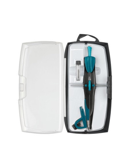 COMPAS MAPED 291010 C/BIGOTERA ABRAZADERA Y ESTUCHE MINAS