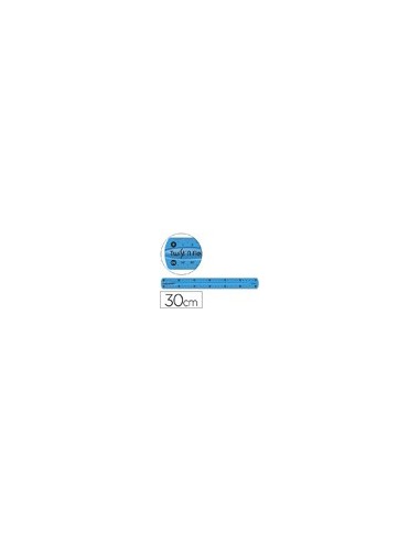 REGLA PLASTICO FLEXIBLE MAPED 30 CM COL.SURT.