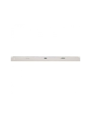 REGLA MOR 50 CM PLASTICO TPTE.