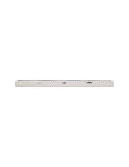 REGLA MOR 50 CM PLASTICO TPTE.