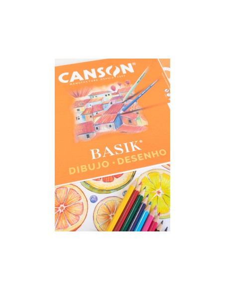 PAPEL DIBUJO BASIK 32.5X46 130 GR SIN RECUADRO