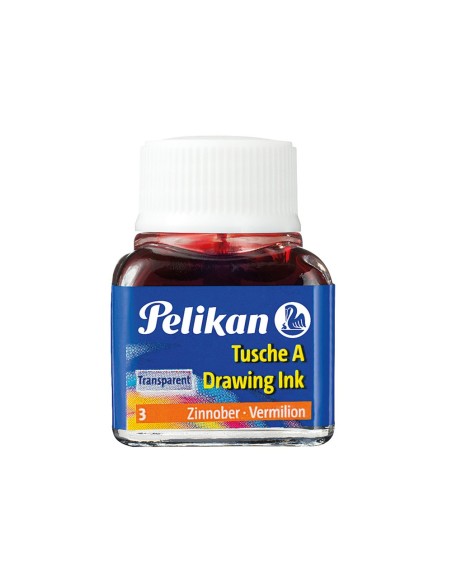 TINTA CHINA PELIKAN BERMELLON