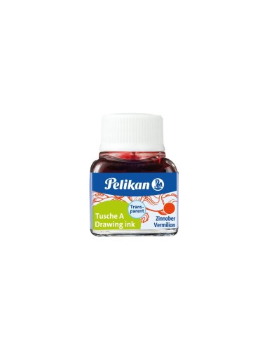 TINTA CHINA PELIKAN BERMELLON