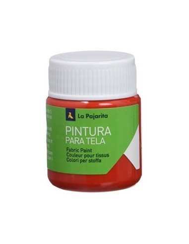 PINTURA TELA LA PAJARITA ESCARLATA 25 ML