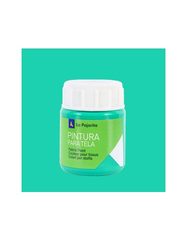 PINTURA TELA LA PAJARITA VER ESMERALDA 25 ML