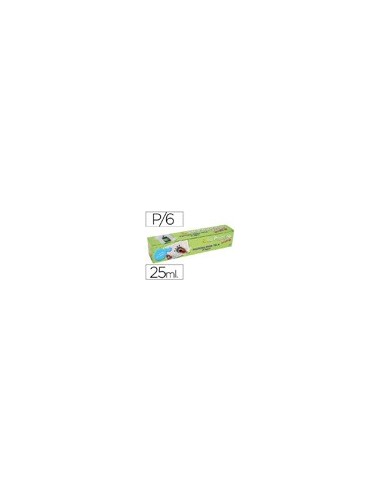 PINTURA TELA LA PAJARITA SET 6 COL.SURT.+ PINCEL