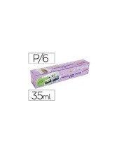 PINTURA LACA CRISTAL LA PAJARITA SET 6 COL.SURT. +PINCEL 2